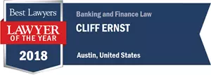 Best Lawyers - Lawyer of the Year - Ernst 2018